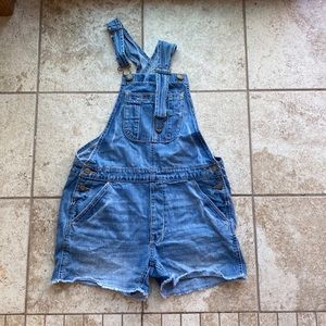 American Eagles short overalls denim size extra small